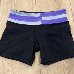 Lululemon bike shorts - size 6